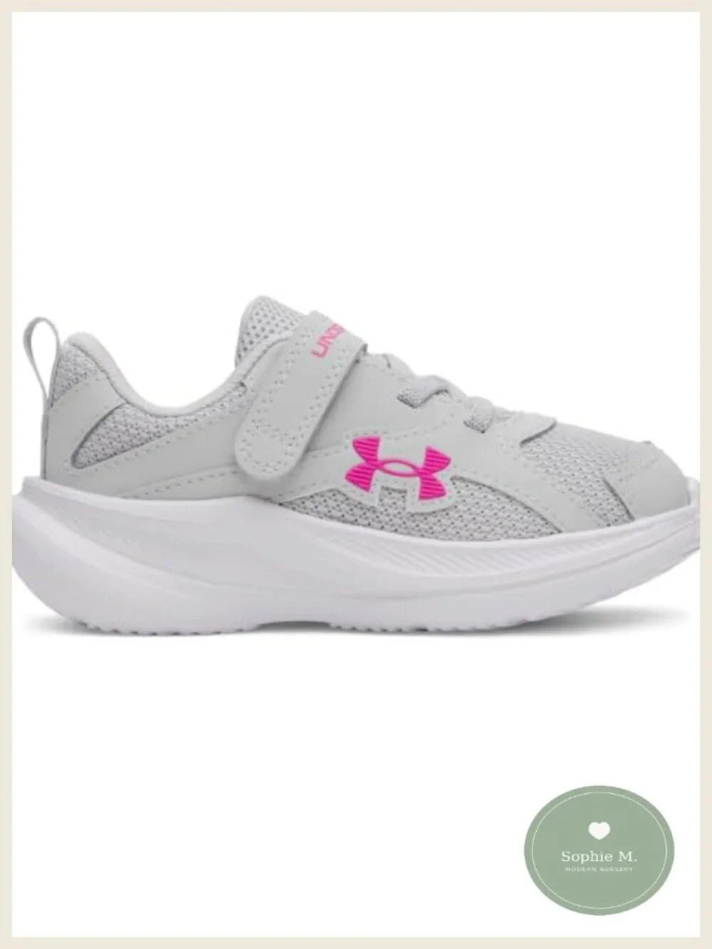 Infant Sneakers Hook & Loop Closure Lightweight Breathable